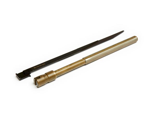Mandrels with diamond-coated guides (here BL16-495AB diamond-coated with D76)