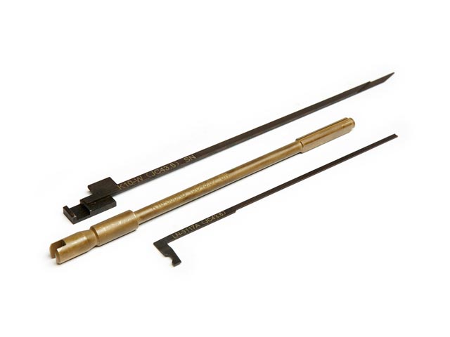 Mandrels with extended shank (here K10-308AB shank length 95mm)
