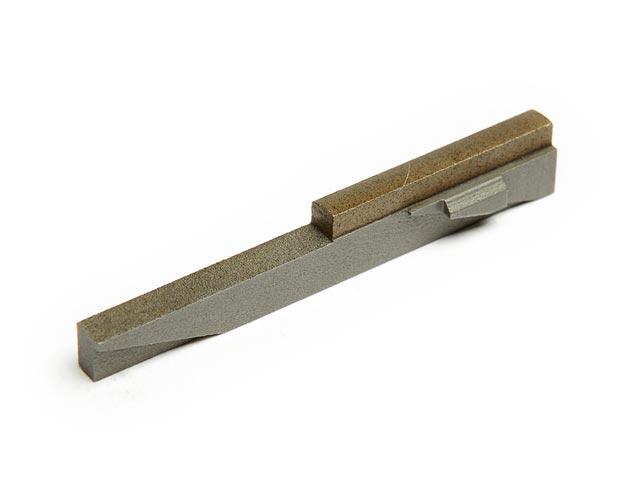 Honing stones for blind holes (here K12-NM55, adapted for blind holes)